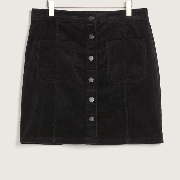 Corduroy Mini Skirt - Picture 2 of 4